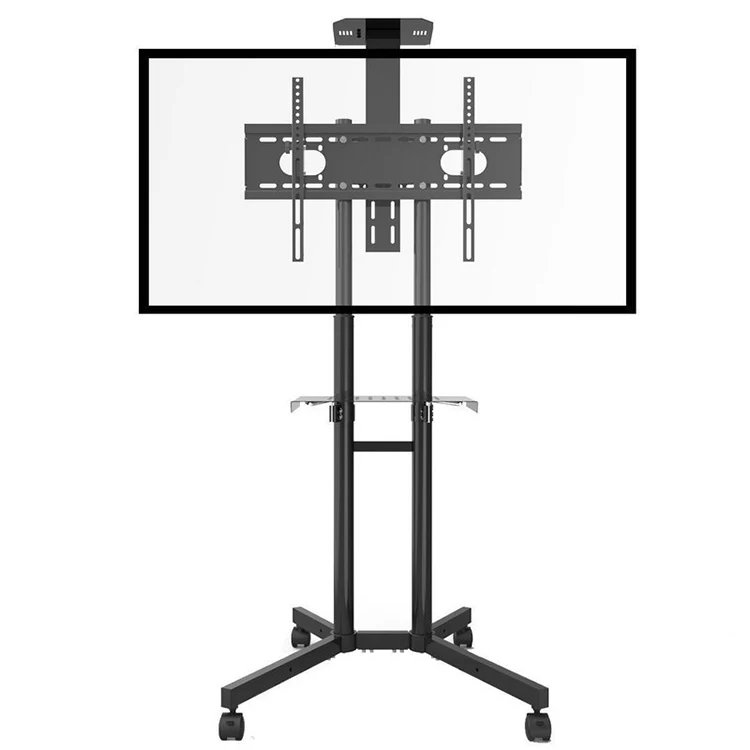 Универсальный ТВ корзину для ЖК-дисплей LED Плазменные Панель гору с мобильными и adjustble полки и изогнутые дисплеи для 32 до 65