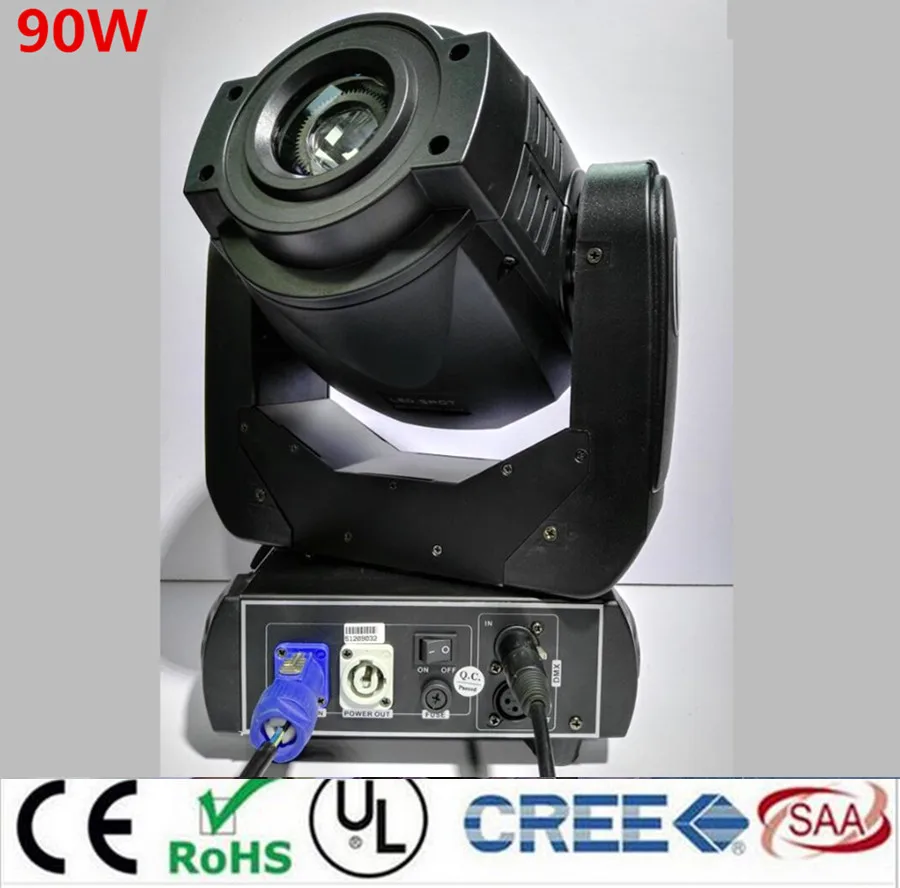 90 Вт гобо Moving head light 3 Уход за кожей лица Prism DMX контроллер 6/16 канала для сцены Театр Disco для ночного клуба и вечеринок