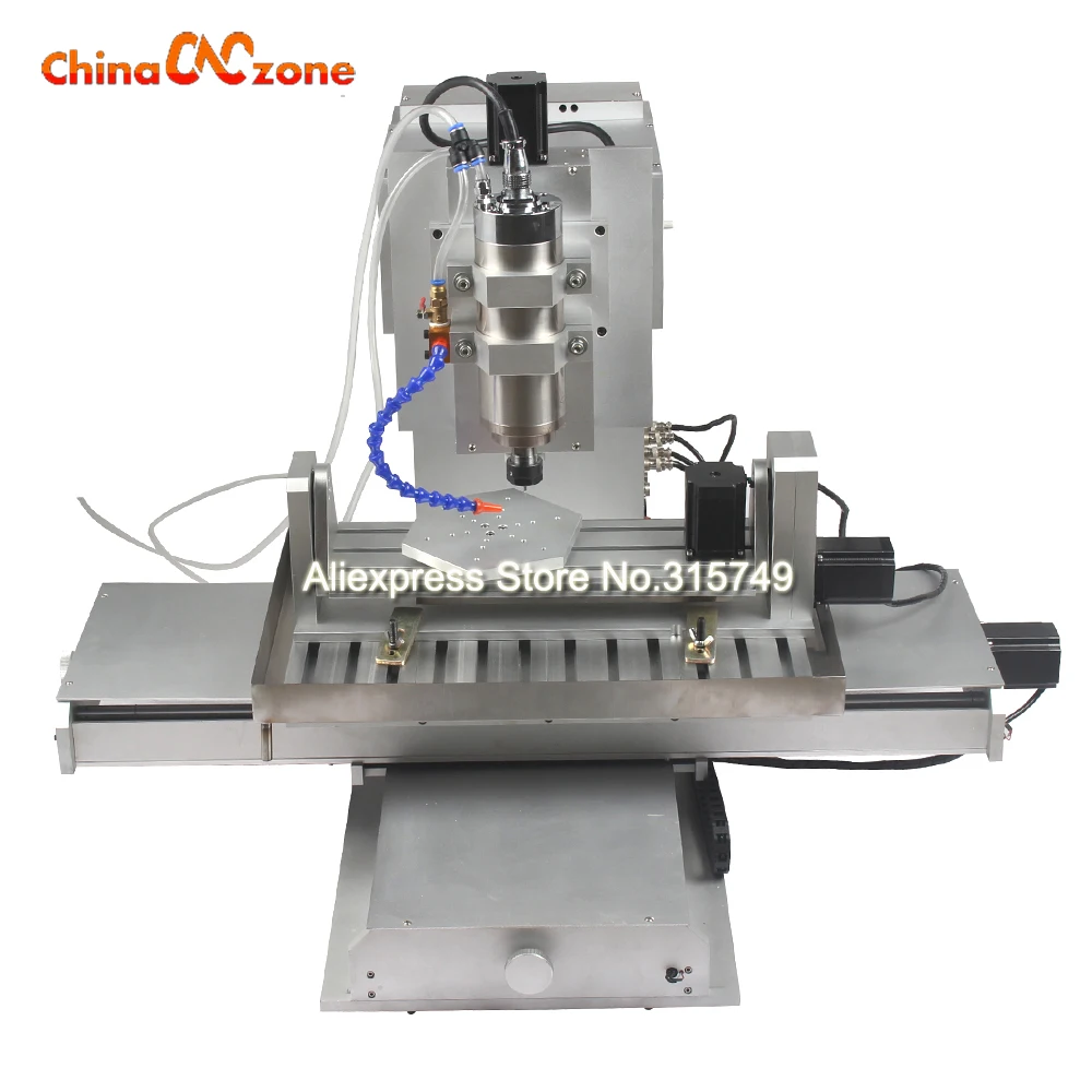 CNC 5 осевой фрезерный станок гравировальный станок CNC 6040 Mach3 USB шариковый винт CNC Тип столба дерево алюминий медь металл фрезерный станок