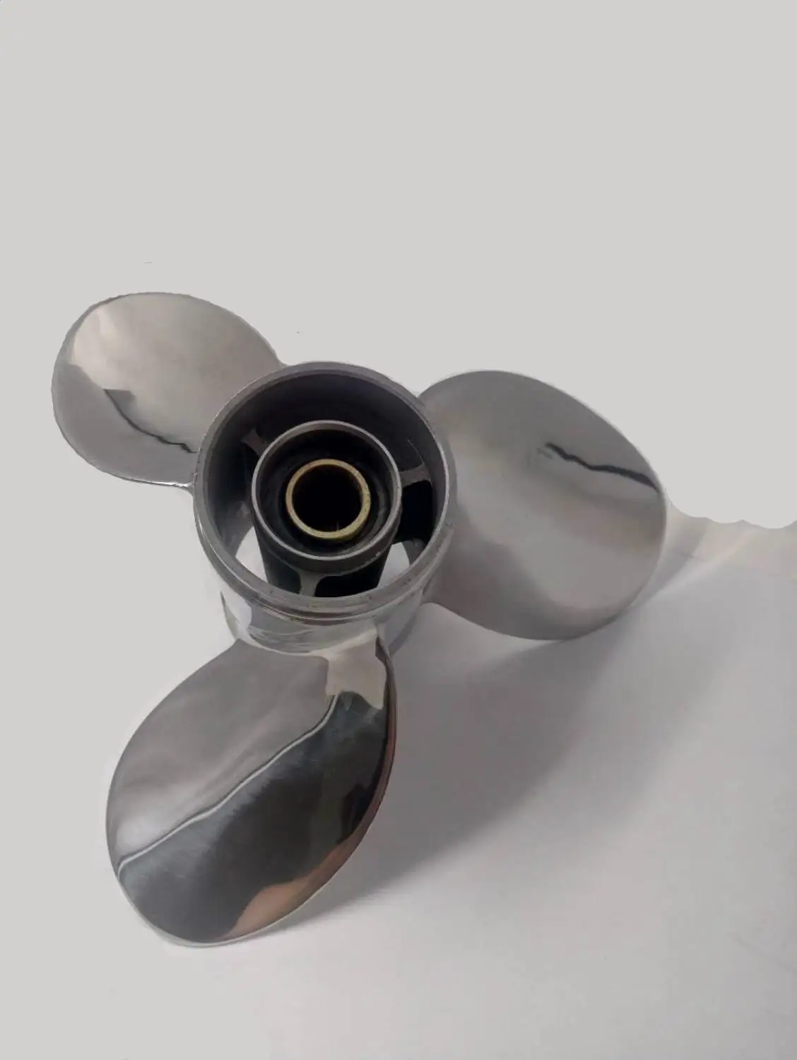 

Free shipping 9 1/4x12 for Tohatsu stainless steel Propellers 14 tooth 9.9-20hp boat accessories Tohatsu marine propellers