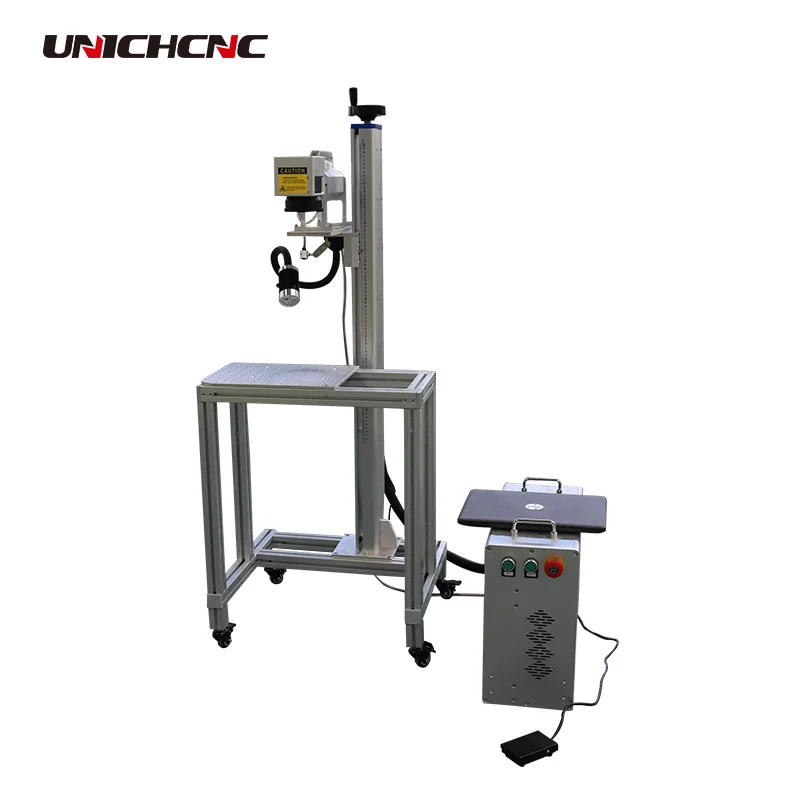 

Factory direct sale fiber laser marker machine with computer