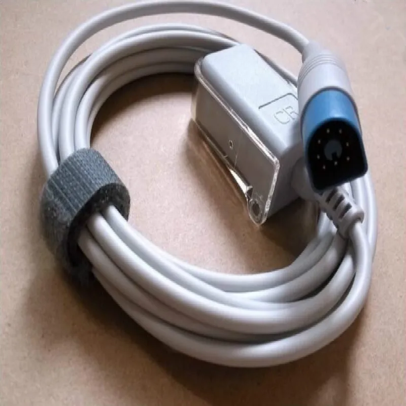 Кабель удлинитель Spo2 совместимый с Philips MP20/30/40 VM4 DB8 Pin к DB9 Female Spo2|Монтажный жгут| |