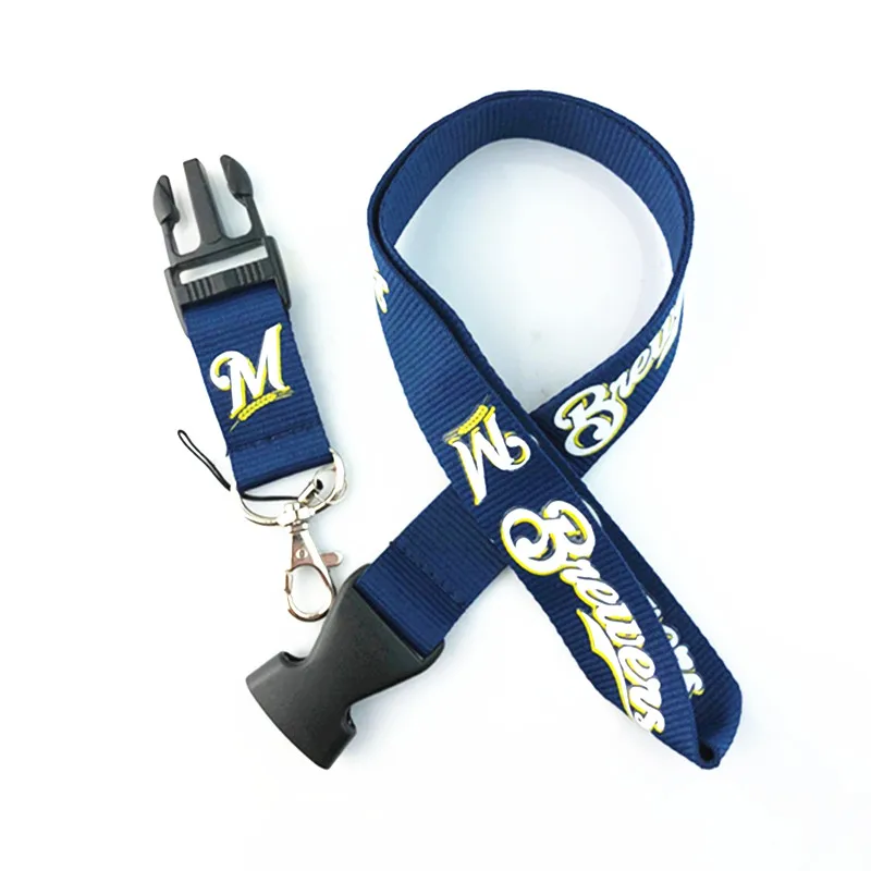 

Basketball Milwaukee Charm Lanyard Neck Strap Keychain & Key Ring For ID Pass Card Badge Gym Key Phone USB Holder Rope Lanyard