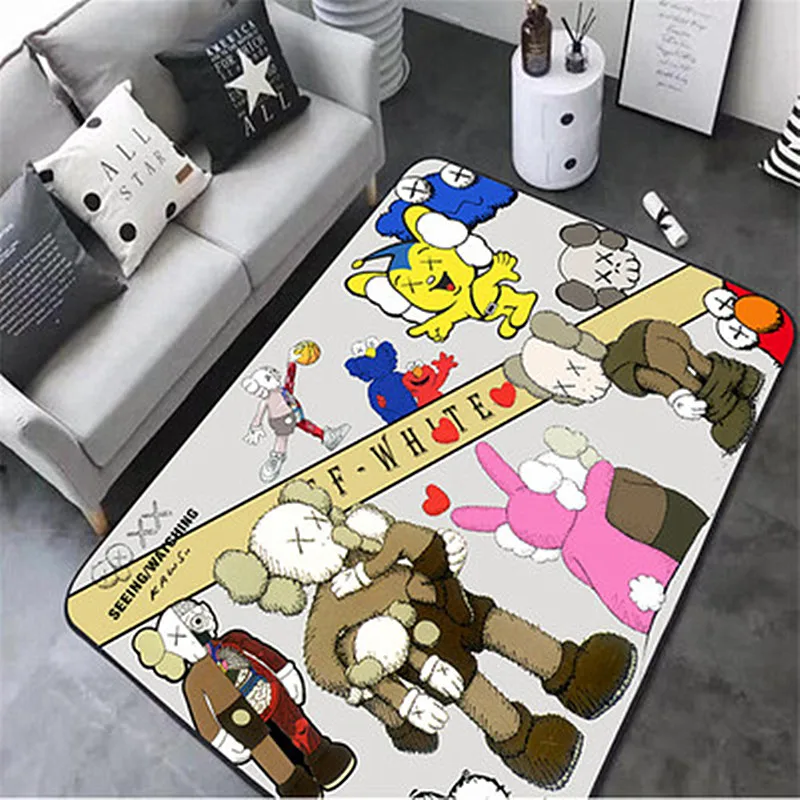 

Sesame Street Cartoon Carpet Home Living Room Coffee Table Hanging Basket Computer Chair Room Bedroom Carpet M1267