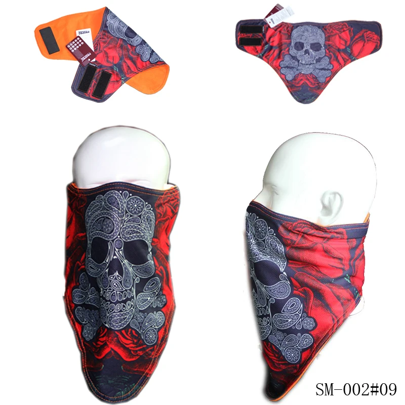 Skeleton Skull Face Mask Bandit dir/Motorbike/ATV/Chopper/Harley Riding Skiing 