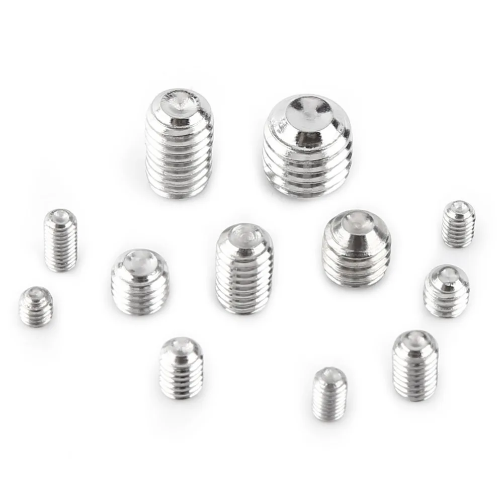 

Best Price 240pcs/Set M3/M4/M5/M6/M8 Petite Visserie Hex Socket Set Screws Assortment Kit with Hex Keys vis tete creuse