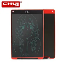 ФОТО chyi 12 inch lcd writing tablet digital drawing tablets handwriting pad portable electronic tablet board for kid drawing writing