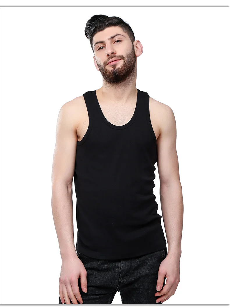 

Gym Men Muscle Sleeveless Shirt Tank Top Bodybuilding Sport Fitness Workout Vest