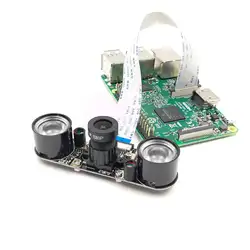 5MP OV5647 Raspberry Pi 3 ночного видения модуль камеры + 2 шт. 5 Вт инфракрасный свет Совместимость для Raspberry pi 2/3 макетная плата