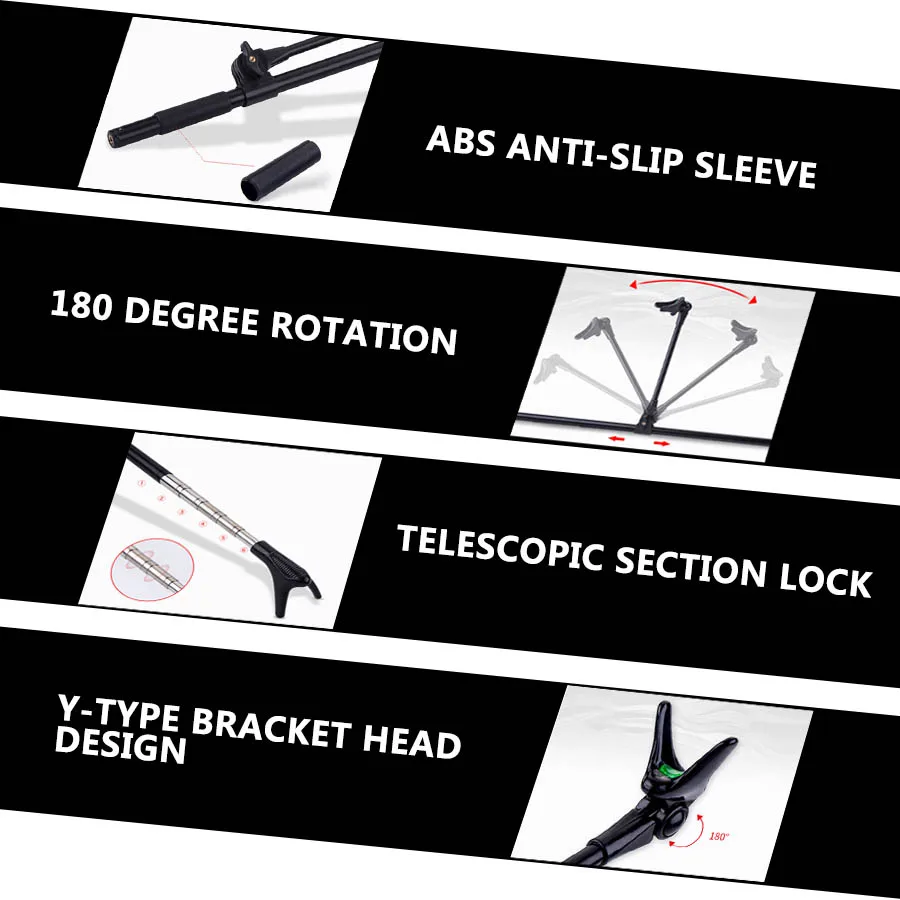 1 шт. кронштейн удочки портативный выдвижной складной 1,7 м 2,1 м держатель удочки из нержавеющей стали раздвижной, Рыболовный инструмент