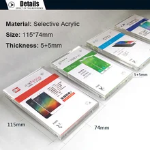 10 шт. акриловый ценник, держатель, защитная ценник, подставка для мобильного телефона, камеры MP4, планшета, розничный магазин