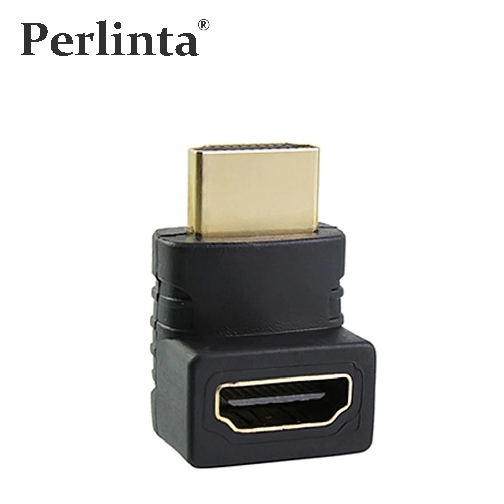 

Perlinta HDMI Male to Female Adapter , 270 Degree HDMI Male to HDMI Female Adapter Converter 1080p For HDTV