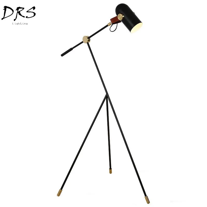 

Nordic Retro Industrial Floor Lamp Fishing Lamp Lighting Floor Lamps for Living Room Tripod Floor Lamp Lampara De Pie Led Lambad
