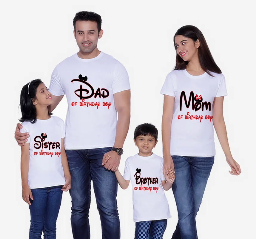 mickey mouse t shirt family