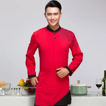 

Hotel Restaurant Waiter Work Clothes Chef Jackets Chinese Restaurant Work Wear