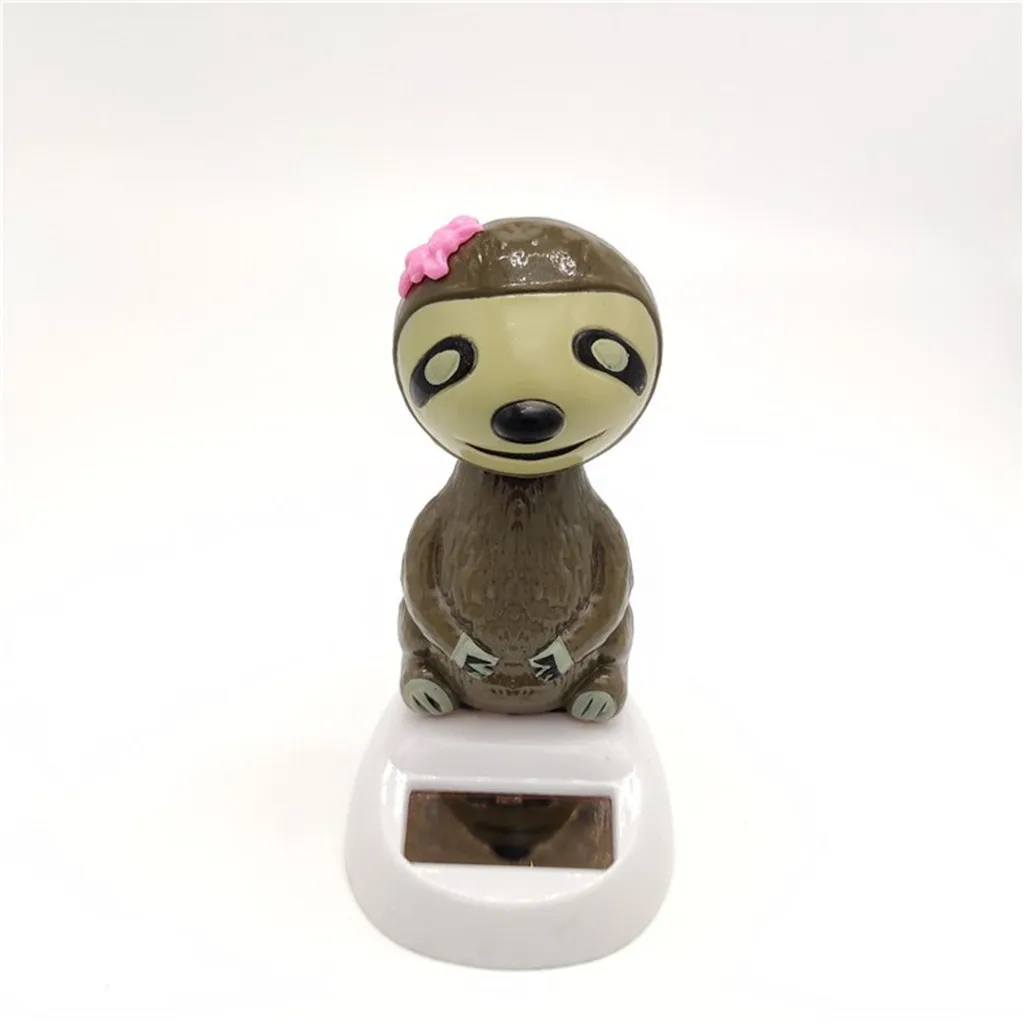 1pcs animals auto shaking Solar Powered Dancing Swinging doll Dancer