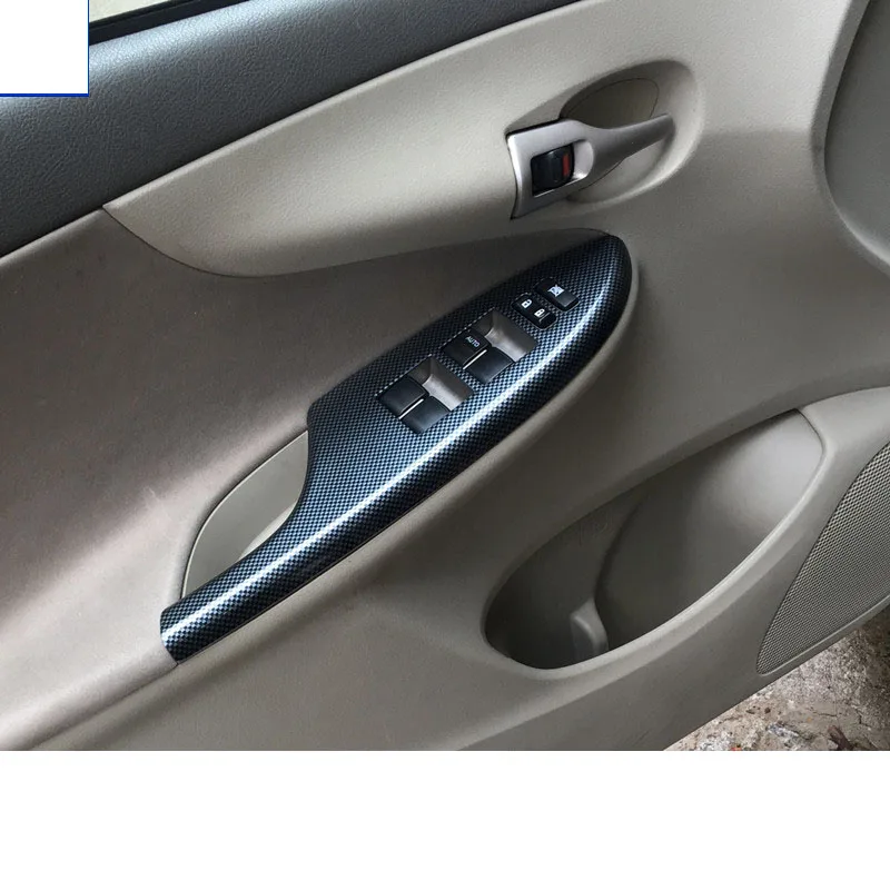 lsrtw2017 abs car window control panel trims for toyota corolla 2006