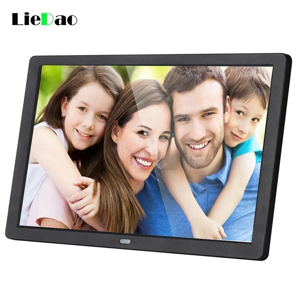 

15.6 Inch Digital Photo Frame Built-in Recharging Battery LED Backlight HD 1280 x 800 Electronic Album Picture Music Video Gift