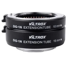Viltrox DG-1N Camera Macro Extension Tube 10mm+16mm Adapter Set for Nikon 1 mount Lens J1 J2 V1 Free Shipping