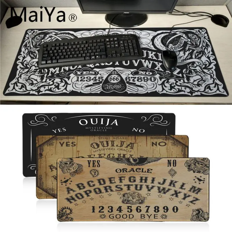 Maiyaca Ouija доска резиновая мышь прочный Настольный коврик для мыши 700*300 мм игровой коврик для мыши Скорость клавиатура Коврик для мыши ноутбук Настольный коврик