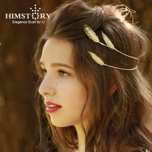 HIMSTORY Wheat Spike Bride Headband Tiara Crown Cubic Wedding Hair Hairband Accessories Hair Diadem Jewelry Bijoux Cheveux Coroa HIMSTORY Wheat Spike Bride Headband Tiara Crown Cubic Wedding Hair Hairband Accessories Hair Diadem Jewelry Bijoux Cheveux Coroa
