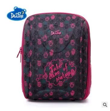 

Delune kids Orthopedic Backpacks Russia student school bag Children Bag School Backpack Bag for girls Student Backpack Mochila