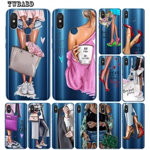 Модные, для девушек, для женщин, мягкий силиконовый чехол для телефона для Xiaomi Redmi 4X 4A 5A 5 Plus Note 7 4X 5A 5 6 iPad Pro 6 6A 6Pro Xiaomi 5X6X8 A2 Lite