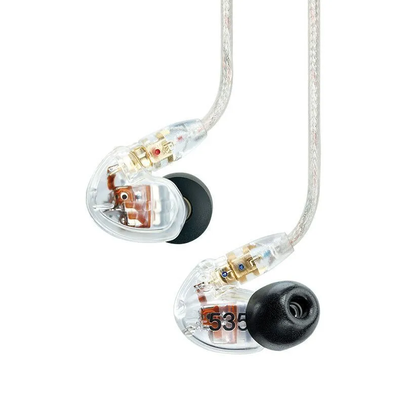 Headsets Brand SE535 Detachable earphone Hi-fi stereo Headset SE 535 In ear Earphones Separate Cable with Box VS SE215 3