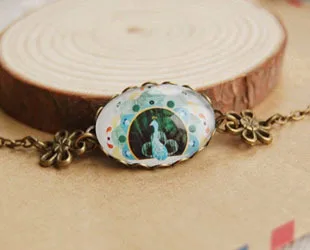 High quality special designed charm women bracelet decorated with peacock forest tungsten bronze created bracelets and bangles | Украшения