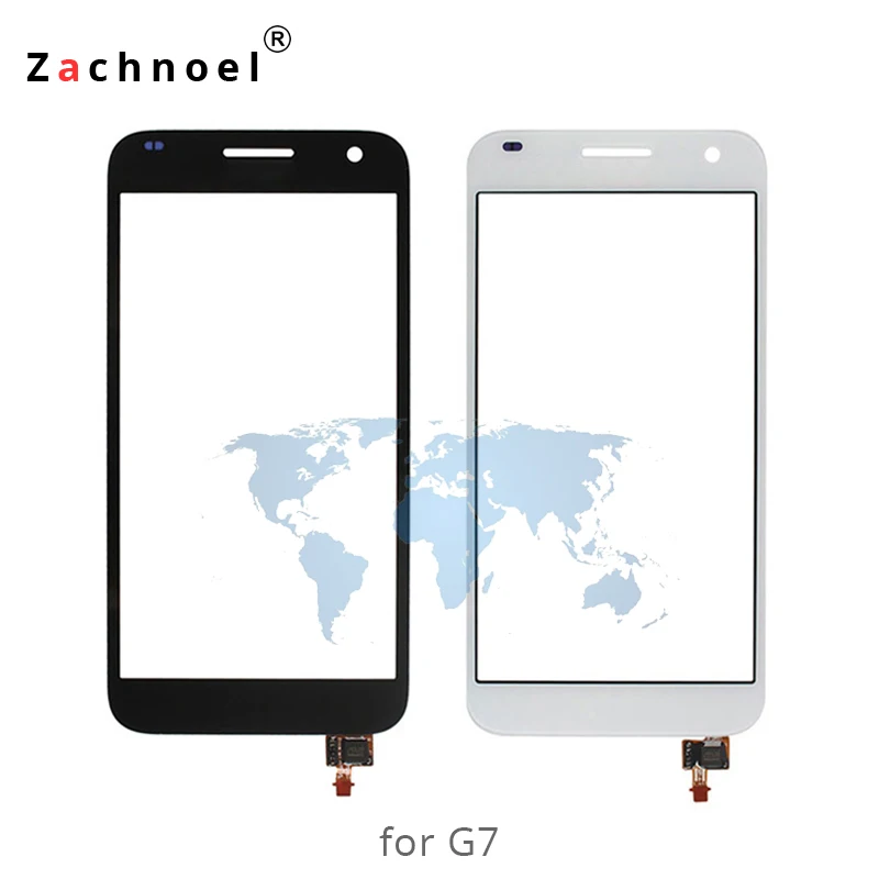 

5.5'' Screen for Huawei Ascend G7 G7-L01 G7-L03 Touch Screen Digitizer Sensor Lens Front Glass Panel Black White Replacement