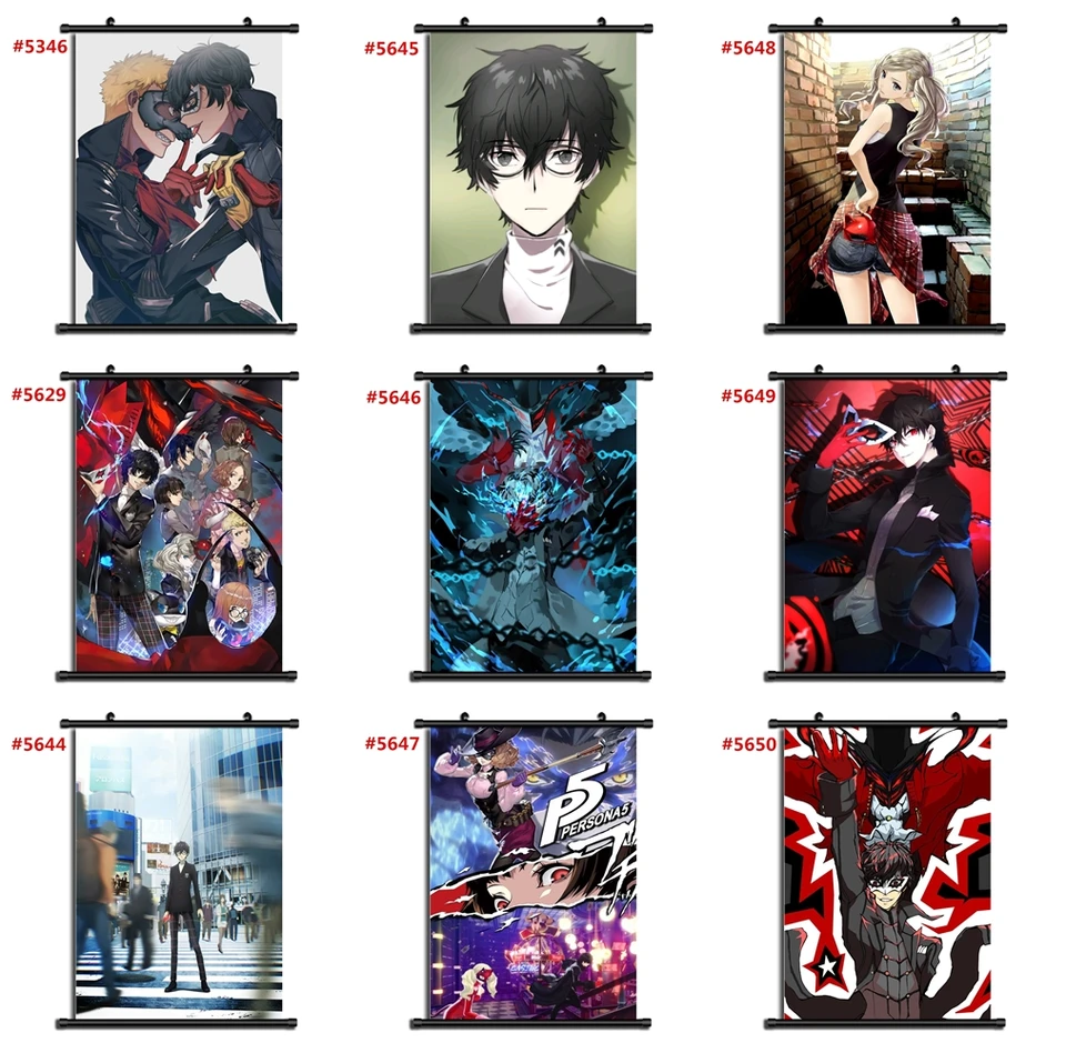 Shin Megami Tensei Persona Panther Anime Poster manga wall Scroll 40*60cm