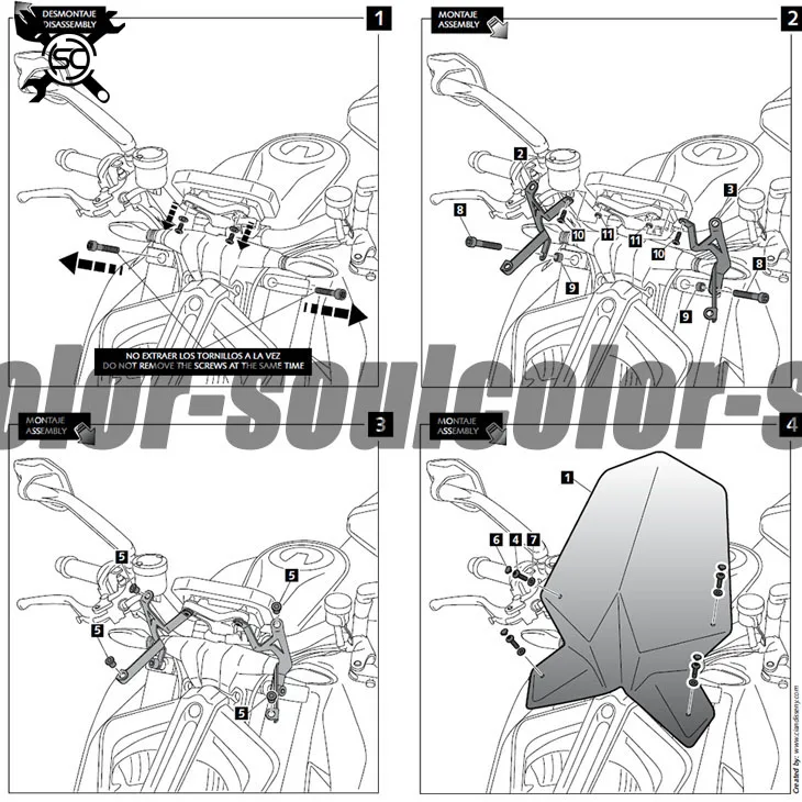 Мотоцикл спортивный козырек ветровое стекло подходит для KTM Duke 125 390 Duke125 Duke390 17 18 Double Bubble