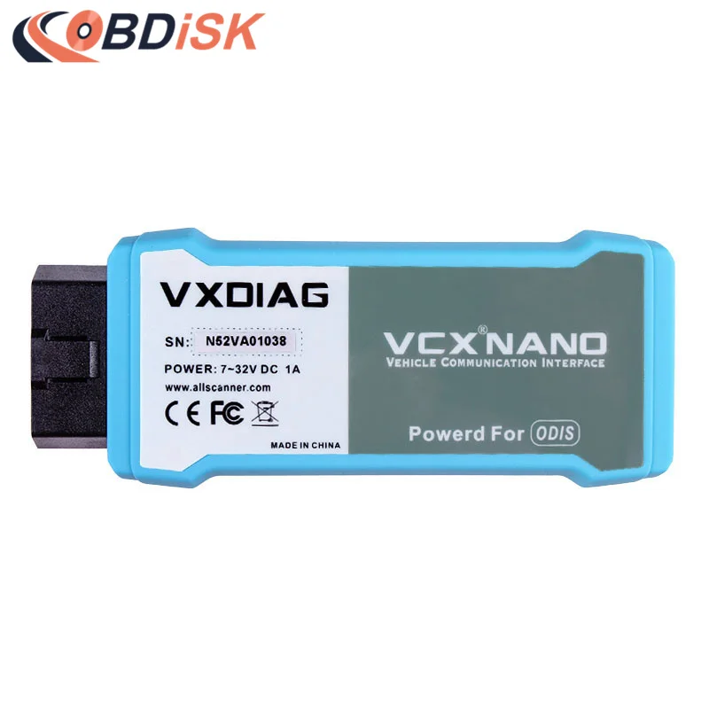 Версия WIFI VXDIAG VCX NANO 5054 ODIS V3.03 для Audi/VW/Skoda/Seat поддержка протокола UDS лучше чем VAS 5054A |