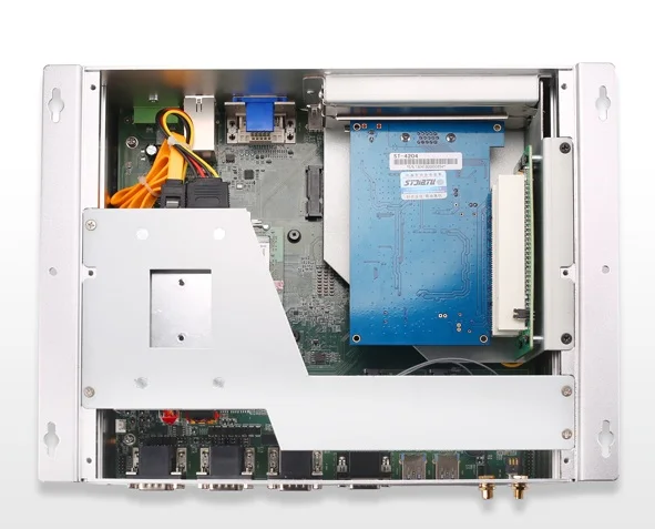Безвентиляторный промышленный компьютер 6 й Core i5 6200U CPU 4 Гб RAM 64 ГБ SSD * USB 2 PCI Sot COM