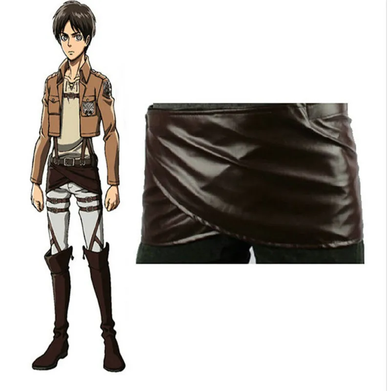 CosZtkhp Hot Anime Attack On Titan Cosplay Shingeki No Kyojin Jacket Recon Corps Leather Skirt Hookshot Belts Suspenders Ackerman Costume -Zentai shop online HTB1She aoLrK1Rjy0Fjq6zYXFXa5.jpg
