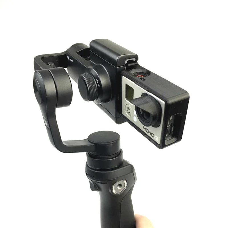 

Zhiyun Z1-Smooth for DJI OSMO Mobile Handheld Gimbal Adapter Switch Mount Plate Sun Shade for Gopro 3 3+ 4 Action Camera