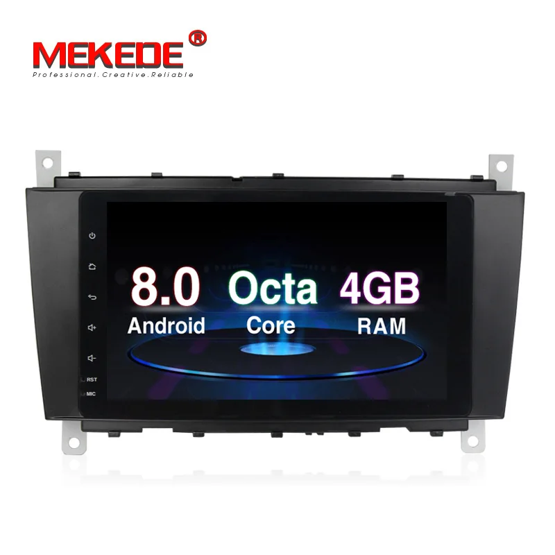 

4G RAM Android 8.0 PX5 Car DVD player radio stereo for W203 C200 C230 C240 C320 C350 C350 CLK W209 8''Octa Core 32G RAM WIF BT