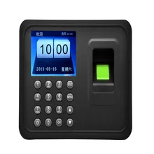 3026 Biometric Time Attendance Machine System Time Tracking Device In English Spanish Color Screen Fingerprint Machine potato sorting in machine vision system