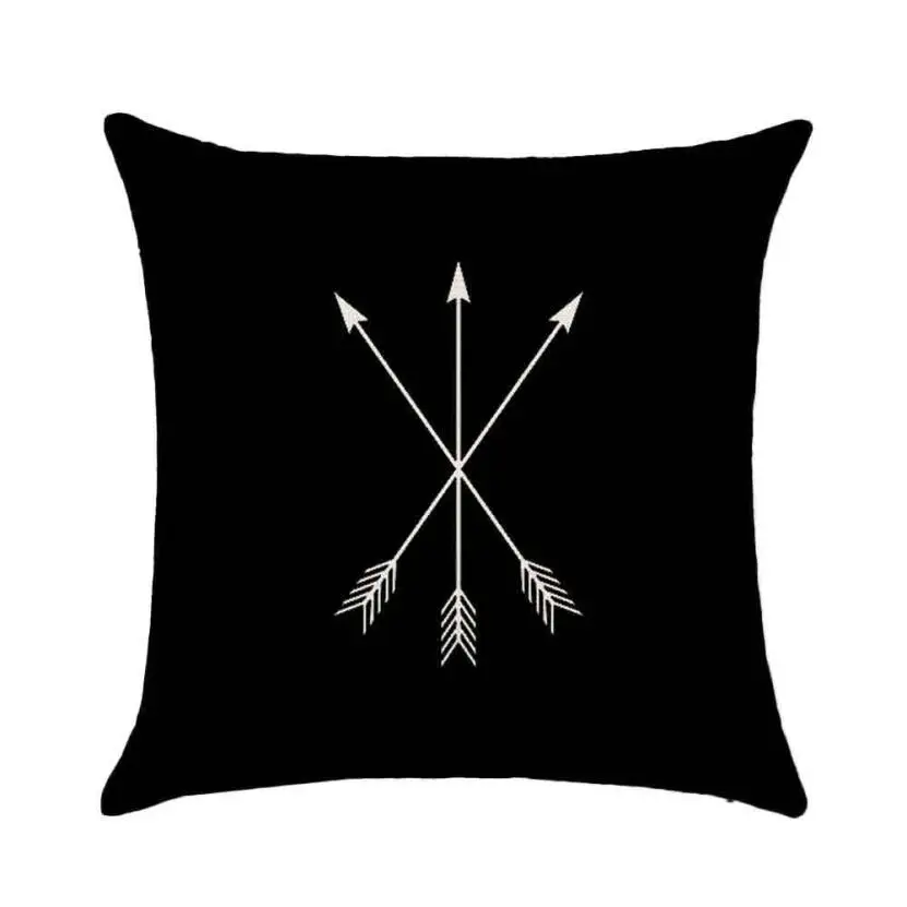 Ouneed Square Pillow Cover Cushion Case Toss Pillowcase Hidden Zipper