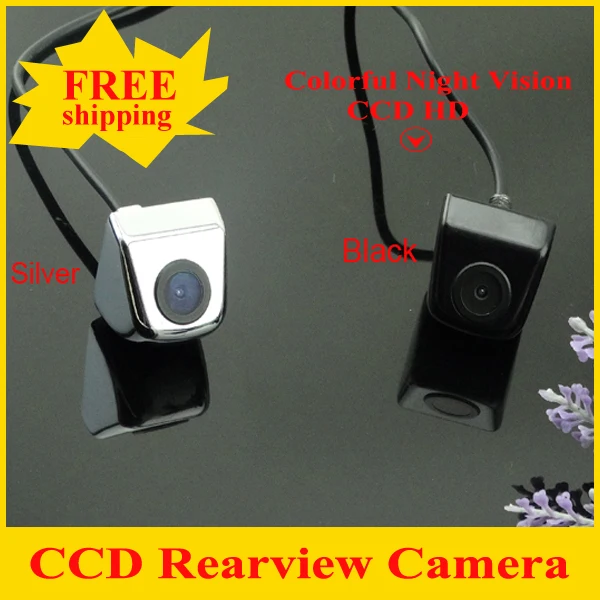 

CCD Newest Car Rear View Camera Parking Camera with 100% Waterproof Wide Angle Luxury HD CCD Car Rear Camera Free Shipping