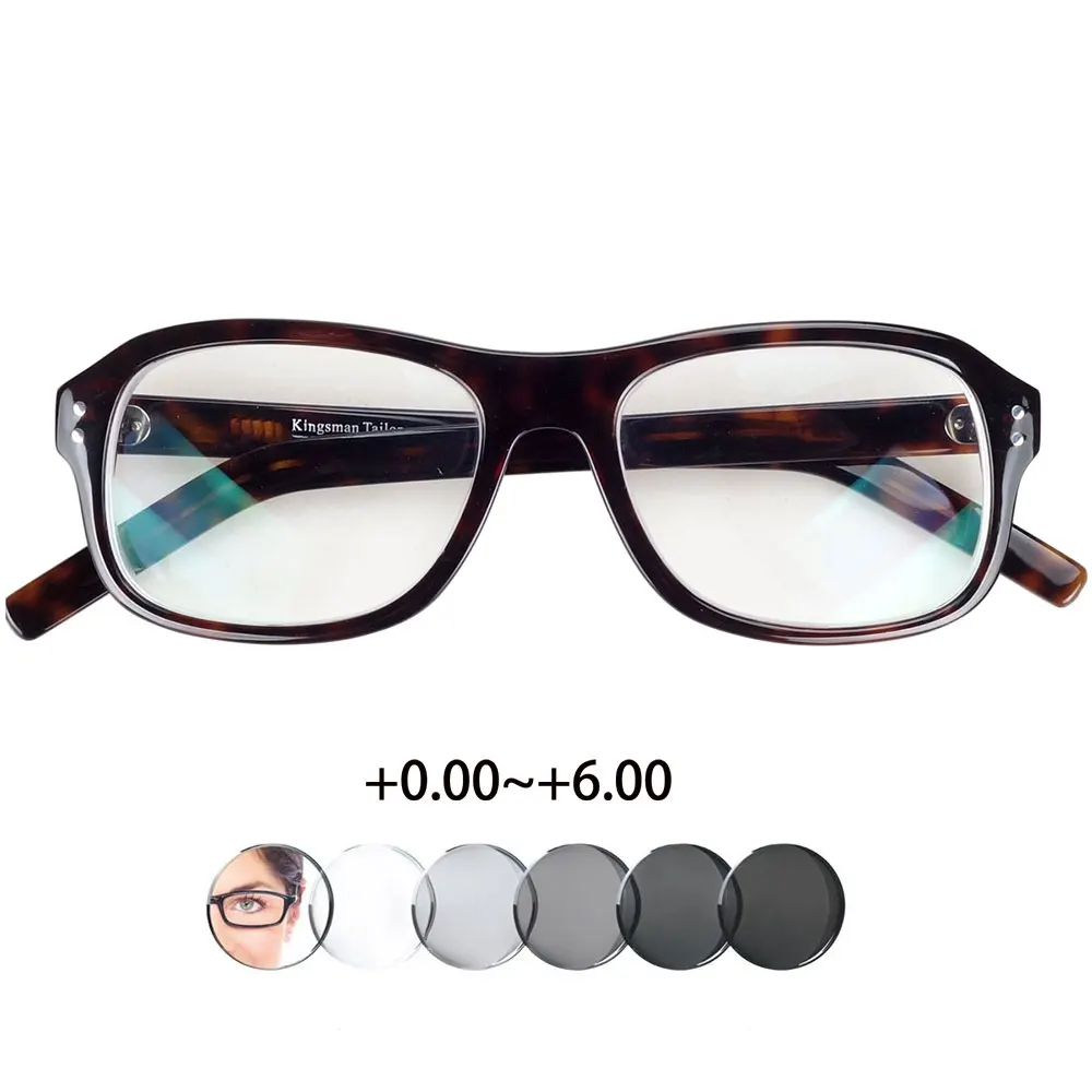 

Transition photochromic reading glasses men, 0~+6.0