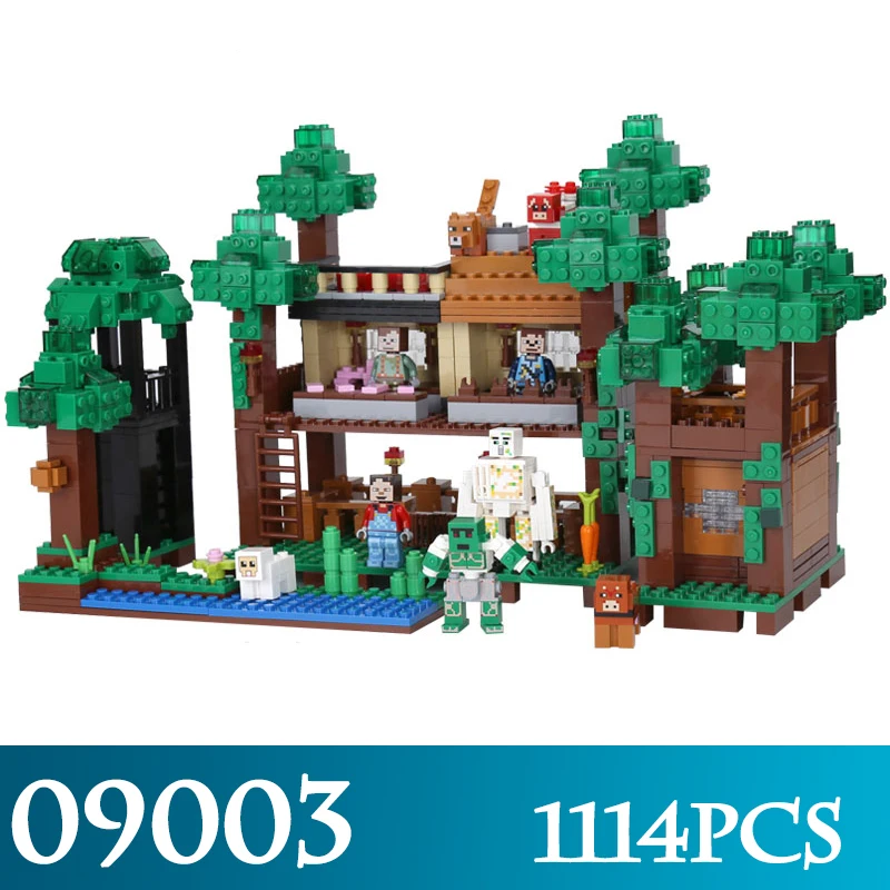 

Creative MOC Series 09003 1114Pcs The Mysteries of Base Set Building Blocks Educational LegoINGLYs Bricks Toys Christmas Gifts