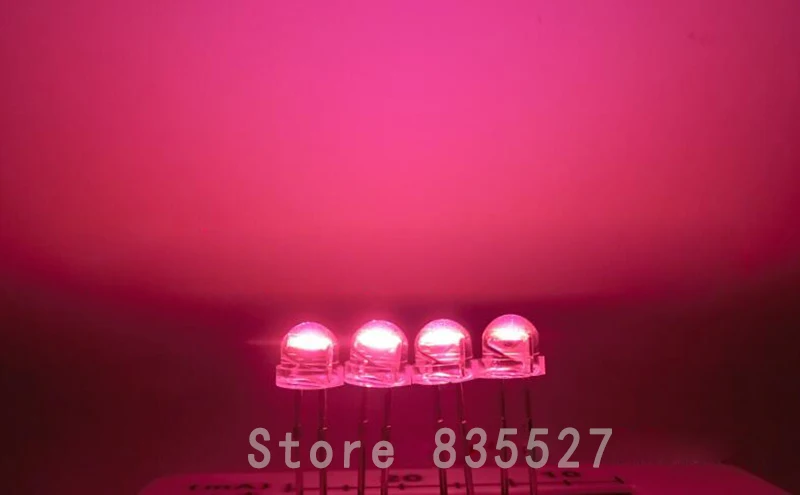 100 шт./лот 5 мм Розовый Светодиодный соломенная шляпа F5 большой чип сверхяркий светодиодный светоизлучающий диод светодиодные лампы для самодельные светильники