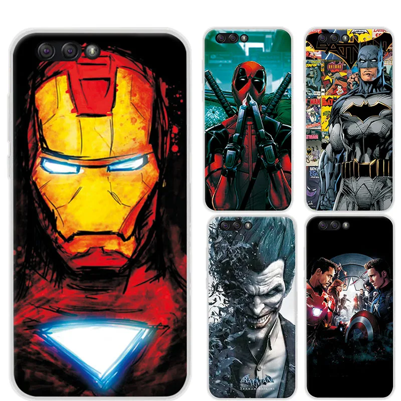 

Charming Painted Case Cover For Asus Zenfone 4 ZE554KL 5.5" Marvel Avengers Soft TPU Phone Cases For Asus Zenfone 4 ZE554KL