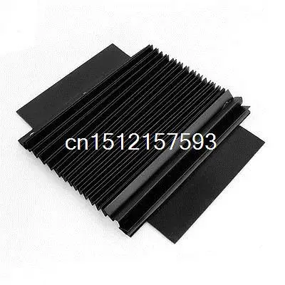 

Metal Board Synthetic Rubber Accordion Dust Cover 43 x 19.5 x 5cm for Machine