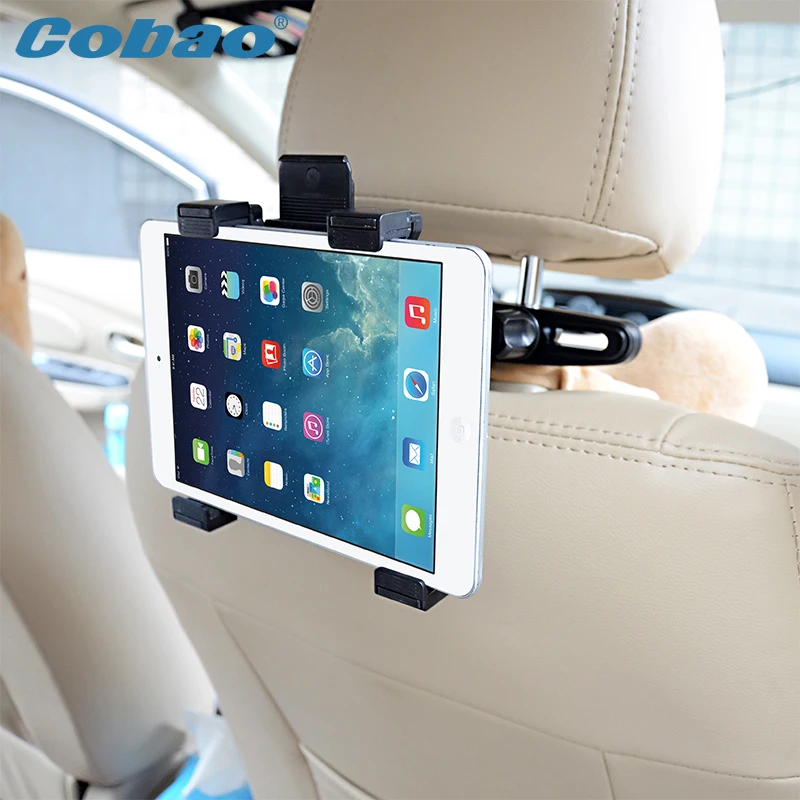 Universal plastic tablet holder car back seat 7 8 9 10 11 headrest