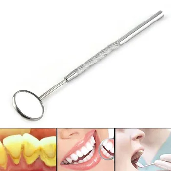 

1PC High Quality Stainless Steel Beauty Makeup Mirrors Dental Tools For Eyelash Extensions/Inspect Instrument