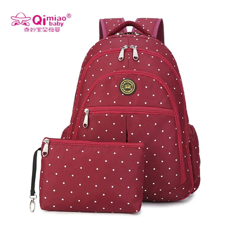 Модные Материнство рюкзак ребенка Сумки для мамы пеленки сумка путешествий