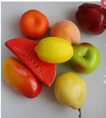 Имитация фруктов предметы мебели костюм с ложными фруктовыми овощами Искусственные Фрукты Модель чайного стола украшения-102