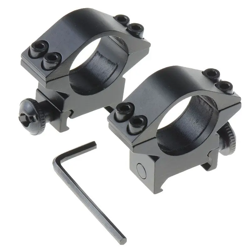 

2018 New Outdoor Camping Hunting Tool accessories Scope Mounts Optical Sight Bracket Metal Rifle Scope Mount Rings 1